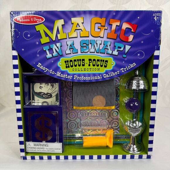 Melissa & Doug Magic in a Snap Hocus-Pocus Collection - Picture 2 of 6